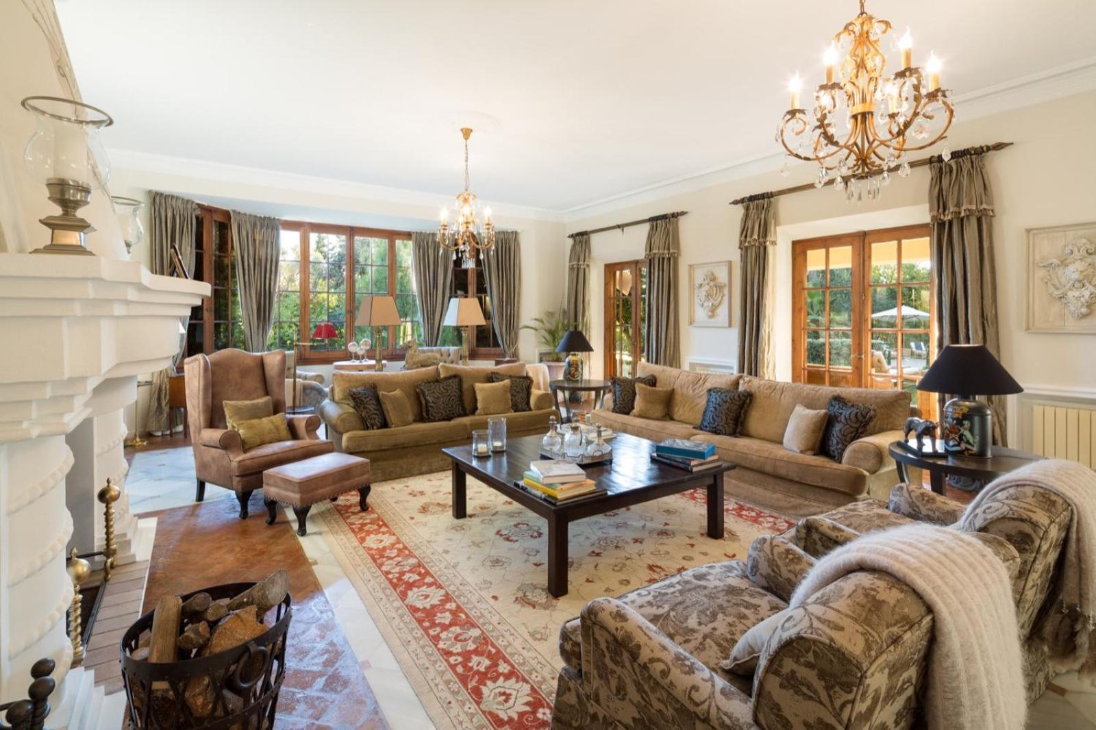 Cubo's Luxury Mansion El Baron De Sierra Blanca Villa Marbella
